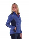 Bjornson Vest Gebreid Dames Blauw - Brigitta