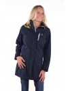 Bjornson Softshell Jas Parka Dames Donkerblauw - Dorte