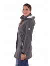 Bjornson Softshell Jas Parka Dames Grijs - Dorte