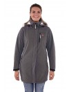 Bjornson Softshell Jas Parka Dames Donkerblauw - Dorte