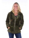 Bjørnson Fleece Vest Super Soft Dames Olijfgroen - Elin