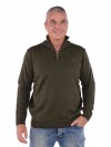 Bjornson Pullover Heren - Olijfgroen  - Joakim