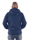 Bjørnson Softshell Jas Winter Heren Blauw - Joppe