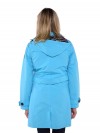 Bjornson Trenchcoat Dames Blauw Atol - Mira