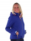 Bjornson Softshell Jas Teddy Gevoerd Dames Blauw - Nora