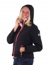 Bjornson Softshell Jas Teddy Gevoerd Dames Zwart - Nora