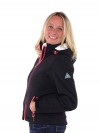 Bjornson Softshell Jas Teddy Gevoerd Dames Zwart - Nora