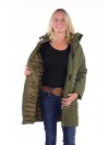 Bjornson Winterjas Parka Dames Olijfgroen - Ragne