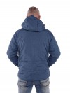 Bjørnson Winterjas Heren Denim-Blauw - Verner