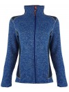 Bjornson Vest Gebreid Dames Blauw - Brigitta