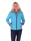 SOFTSHELL JAS DAMES blauw - Christina