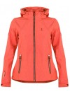 SOFTSHELL JAS DAMES zalm oranje - Christina