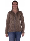 VEST GEBREID DAMES Taupe - Elena