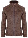 VEST GEBREID DAMES Taupe - Elena