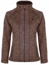 VEST GEBREID DAMES Taupe - Elena