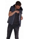 BODYWARMER HEREN Antraciet Grijs - Hakon