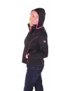 SOFTSHELL JAS DAMES zwart Maja