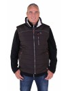 Bodywarmer Teddy Gevoerd - Heren - Donkerbruin - Bjornson - Mikael