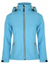 SOFTSHELL JAS DAMES BLAUW AQUA - Silje