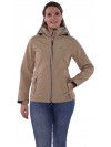 SOFTSHELL JAS DAMES taupe - Silje