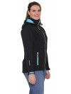 SOFTSHELL JAS DAMES zwart - Silje