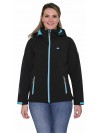 SOFTSHELL JAS DAMES zwart - Silje