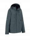 BJØRNSON Regenjas / Winterjas Heren - Waterdicht - Grijs Groen