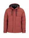 BJØRNSON Regenjas / Winterjas Winddicht Waterdicht Heren Rood-Bruin Boje