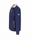 BJØRNSON Gebreid Wintervest Borgvoering Heren Donkerblauw - Brage