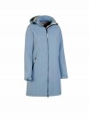 BJØRNSON Softshell Winterjas Parka Dames Teddy Voering Blauwgrijs - 36-56 - Britta
