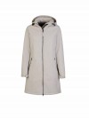 BJØRNSON Softshell Winterjas Parka Dames Teddy Voering Zand-beige - Britta