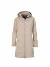 BJØRNSON Softshell Parka Zomerjas Dames Beige CHARLOTTA