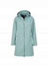 BJØRNSON Softshell Parka Zomerjas Dames Zeegroen CHARLOTTA