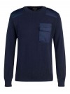 Commandotrui Acryl / Wol Donkerblauw - M-2XL - DAMPIER