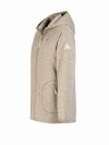 BJØRNSON Gebreid Hooded Vest 4 seizoenen Dames Beige Melange - DITTE