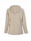 BJØRNSON Gebreid Hooded Vest 4 seizoenen Dames Beige Melange - DITTE