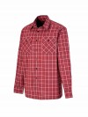 STØRVIK Egersund Katoenen Werkhemd Heren - Houthakkersblouse - Rood Blok 052-4.3 RED