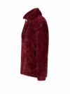 BJØRNSON Elin Coral Fleece Vest Dames 4 seizoenen - Zacht - Bordeaux Rood