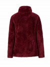 BJØRNSON Elin Coral Fleece Vest Dames 4 seizoenen - Zacht - Bordeaux Rood