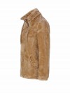 BJØRNSON Elin Coral Fleece Vest Dames 4 seizoenen - Zacht - Camel Bruin