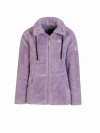 BJØRNSON Elin Coral Fleece Vest Dames 4 seizoenen - Zacht - Lila Paars