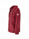 BJØRNSON Elin Coral Fleece Vest Dames 4 seizoenen - Zacht - Rood Bruin