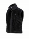 BJØRNSON Elino 8085 Coral Fleece Bodywarmer Dames Zacht / 4 seizoenen - Zwart
