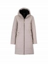 BJØRNSON Parka Winterjas Dames Warm gewatteerd Beige - FIA