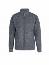 BJØRNSON Gus Kabel-gebreid Vest Fleece Gevoerd Heren - S-6XL - Grijs
