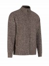 BJØRNSON Gus Kabel-gebreid Vest Fleece Gevoerd Heren - S-6XL - Bruin