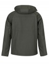 BJØRNSON Softshell Jas Teddyvoering Winddicht Heren Rosin Groen Melange - S-4XL - HAMM