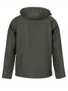 BJØRNSON Softshell Jas Teddyvoering Winddicht Heren Rosin Groen Melange - S-4XL - HAMM