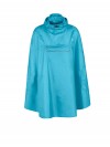 Regenponcho Unisex Waterdicht Aqua blauw - One Size - HAPS 