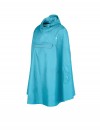 Regenponcho Unisex Waterdicht Aqua blauw - One Size - HAPS 